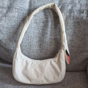 Baggu White Swan Shoulder Nylon Bag